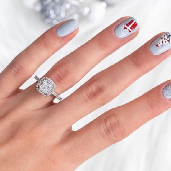 Sale! 925 Sterling  Engagement Zircon - Picture 3 of 3